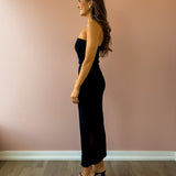 Ainslie Black Midi Skirt