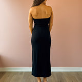 Ainslie Black Midi Skirt