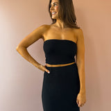 Caffari Black Tube Top