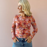 Prideful Floral Top