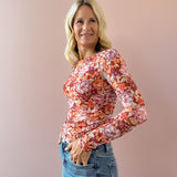 Prideful Floral Top