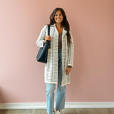 Marceau Houndstooth Coat