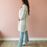 Marceau Houndstooth Coat