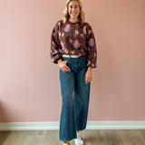 Ronnie Sangria Sweater