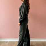 The Wide Leg Pant Olive
