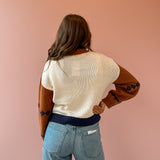 Rose Jacquard Sweater