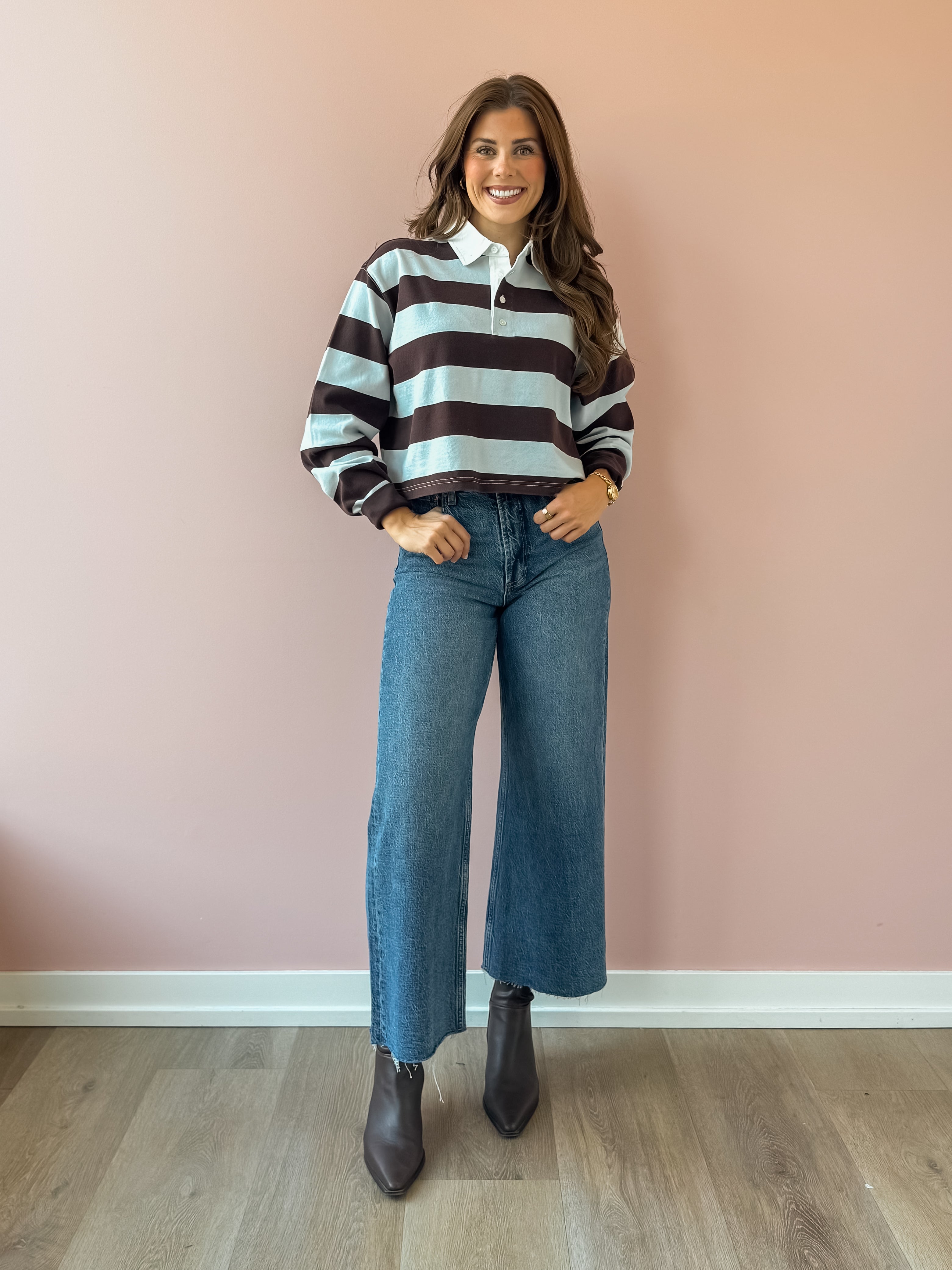 The Cropped Rugby Polo