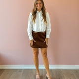 Oaklyn Mini Skirt