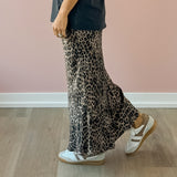 Izabel Leopard Skirt