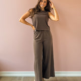 Scout Jersey Crop Flare Pant