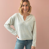 Mary Marled Knit Top