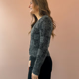 Glenn Sequin Cardigan