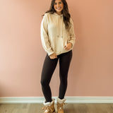 Carlin Hoodie - Oatmeal