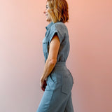 Align Faux Suede Skyway Jumpsuit