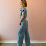 Align Faux Suede Skyway Jumpsuit