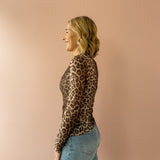 Wild Mesh Cheetah Top