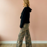 Far Out Wide Leg Jeans - Camo