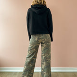 Far Out Wide Leg Jeans - Camo