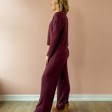 Dawn Smocked Rib Pant