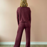 Dawn Smocked Rib Pant