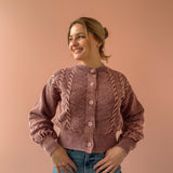 Ginnie Cable Knit Cardigan