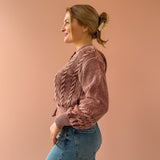 Ginnie Cable Knit Cardigan