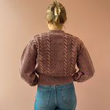 Ginnie Cable Knit Cardigan