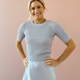 Elise Knit Top - Lavender