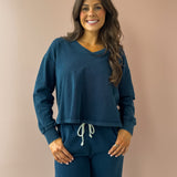 Delphine Denim Sweatshirt