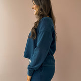Delphine Denim Sweatshirt
