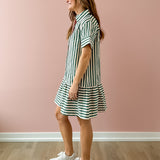 Debbie Stripe Dress