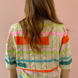 Rainbow Knit Sweater