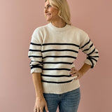 Boyfriend Stripe Sweater