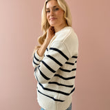 Boyfriend Stripe Sweater