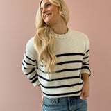 Boyfriend Stripe Sweater