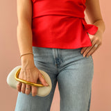 Honey Crossbody Purse Ivory