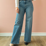 Nova High Rise Wide Leg Jeans