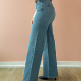 Nova High Rise Wide Leg Jeans