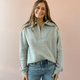 Sonata Fleece Half Zip Sweatshirt