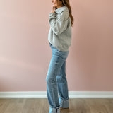 Flora Cuffed Jeans