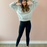 Freesoft High Rise Legging Navy