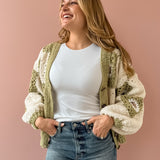 Myriam Daisy Crochet Cardigan