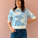 Fly Away Short Sleeve Sweater