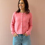 Medina Cardigan Disco Pink