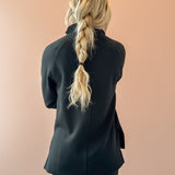 AirEssentials Brushed Half Zip Black