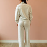 The Wide Leg Pant Ivory