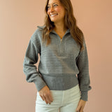 Darla Half Zip Knit