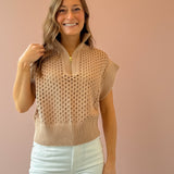 Gaines Half Zip Knit