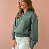 Davidson Sweatshirt - Forest Green