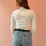 Josie Turtleneck Ivory